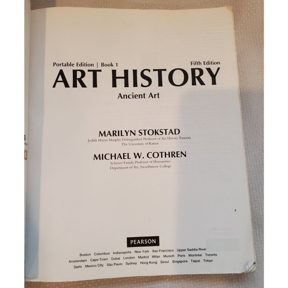 Art History Portable Book 1 by Michael W. Cothren and Marilyn Stokstad (2014) - Picture 2 of 7